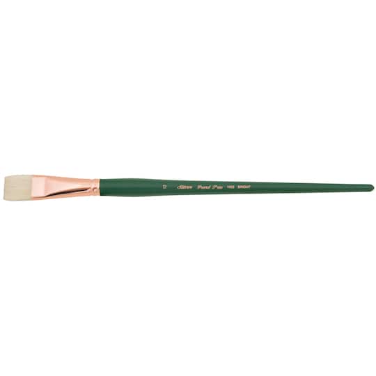 Silver Brush Limited Grand Prix® Series 1002 Size 12 Long Handle Bright Brush